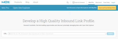 Open Site Explorer